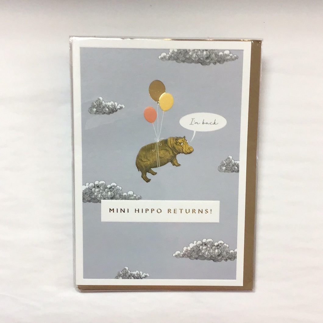 Card Mini Hippo Returns