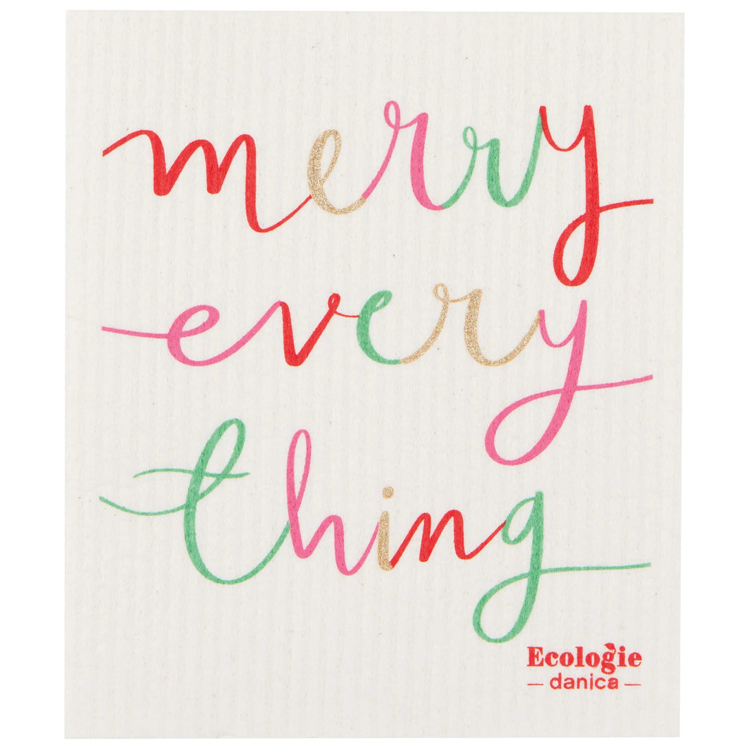 Swedish Dish Cloth Merry Everything