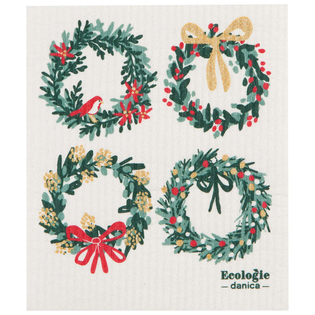 Swedish Dish Cloth Wreaths