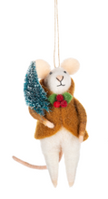Load image into Gallery viewer, Ornaments Holiday Mice
