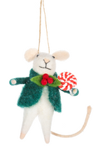 Load image into Gallery viewer, Ornaments Holiday Mice
