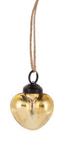 Ornament Mini Gold Heart