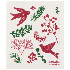 Swedish Dish Cloth Winterberry