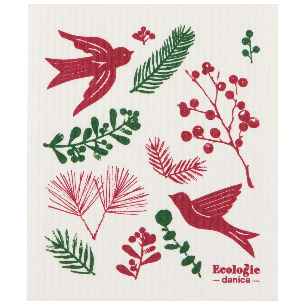 Swedish Dish Cloth Winterberry