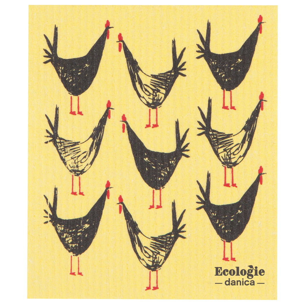 Swedish Dishcloth Chicken Scratch