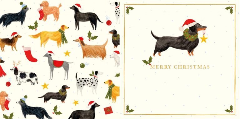 Cards Christmas Dogs