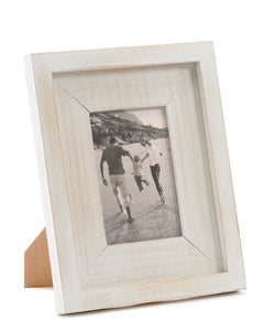 Photo Frame White Wood 4 x 6