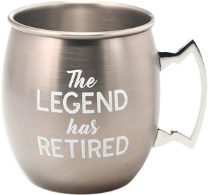 Mug Stainless The Legend Has Retired