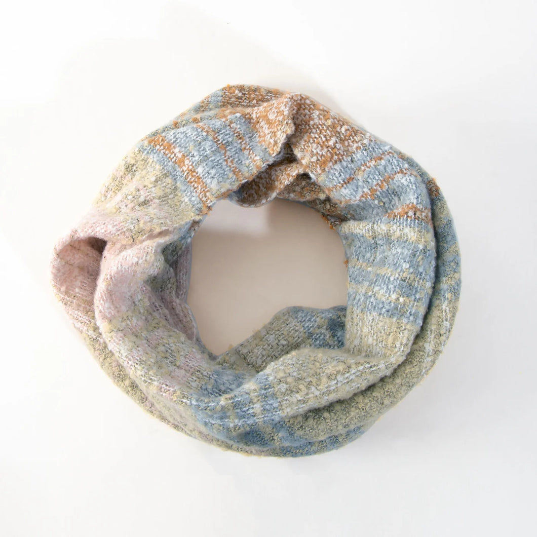 Scarf Infinity Nora Green Blue