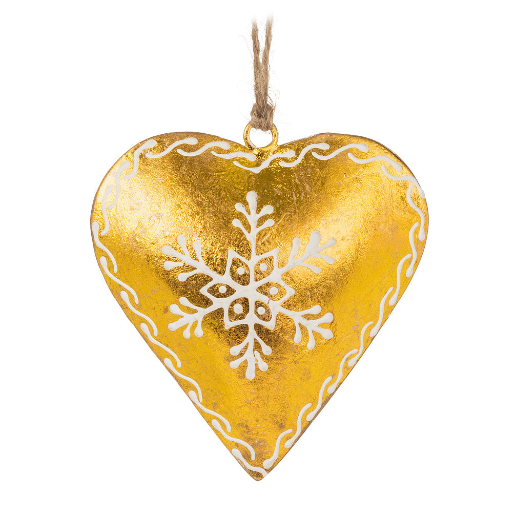 Ornament Snowflake Heart