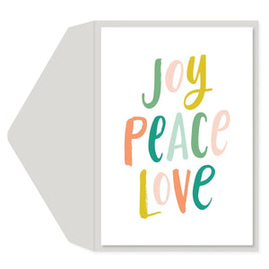 Christmas Comfort & Joy Greeting Card
