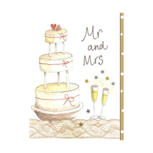 Card Wedding Mr & Mrs