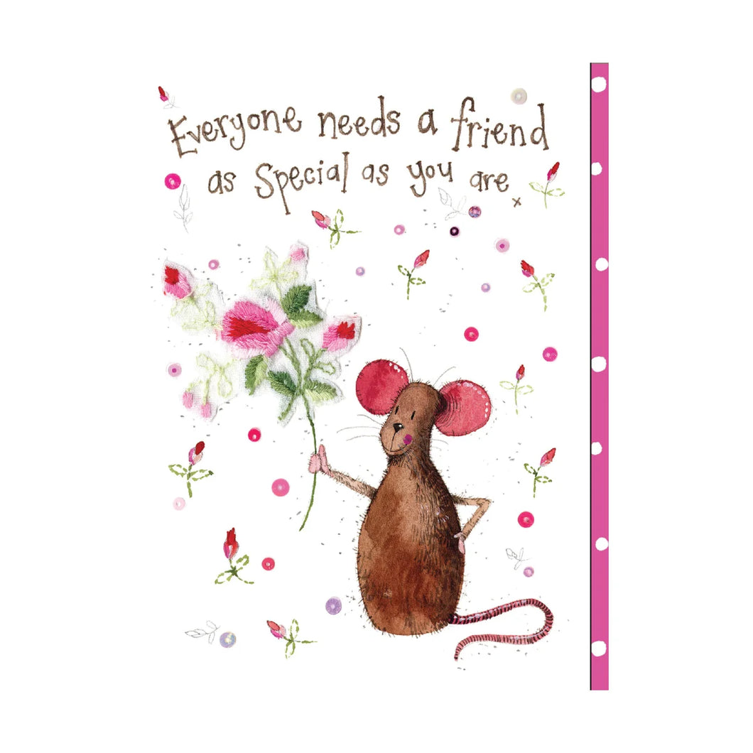 Card Friendship Mouse Friend
