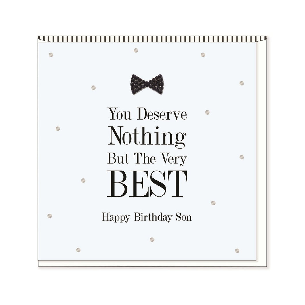 Card Birthday You Deserve Nothing But the Very Best