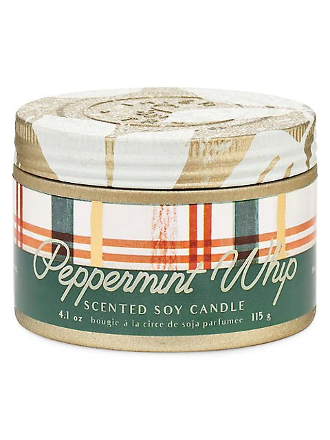 Peppermint Whip Small Tin Candle