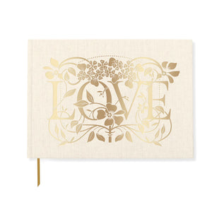 Guest Book Deco Floral Love