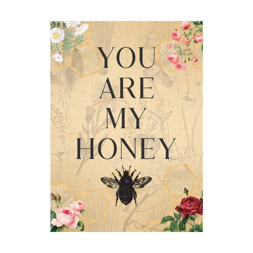 Card Anniversary You Are My Honey