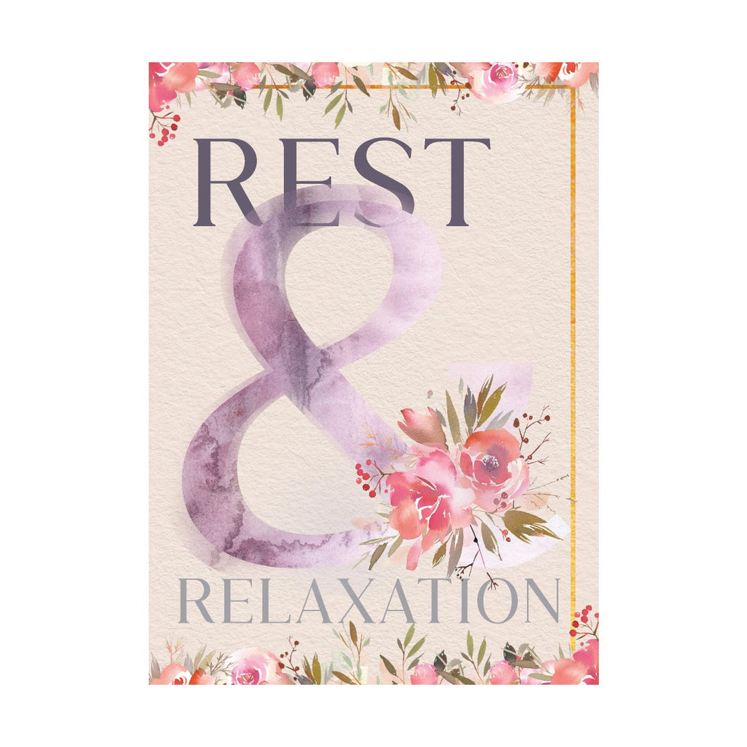 Rest & Relaxation Retirement Card