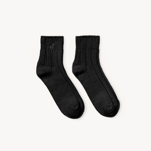 Socks Alpaca Black