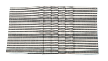 Load image into Gallery viewer, Black &amp; Natural Ticking Stripe Table Runner
