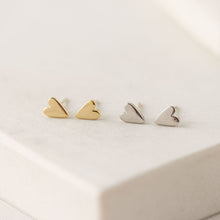Load image into Gallery viewer, Earrings Everly Heart Studs
