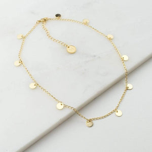 Necklace Fool's Gold  - Gold