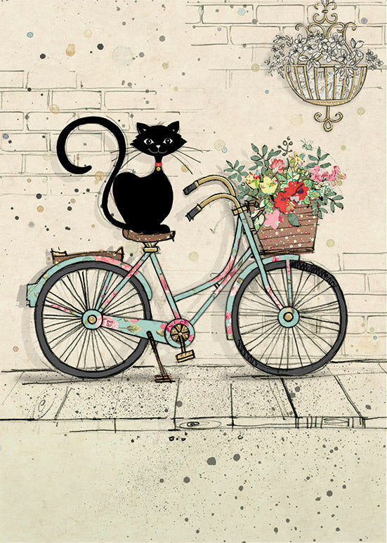 Card  Blank Bike Cat