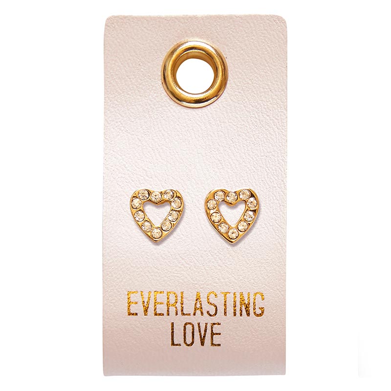 Everlasting Love Heart Earrings