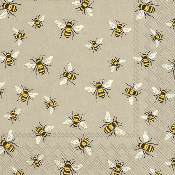 Napkins Luncheon Lovely Bees