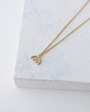 Load image into Gallery viewer, Necklace The Future is Yours Pave Rainbow  - Gold
