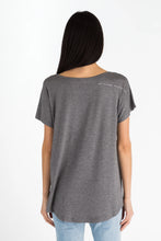 Load image into Gallery viewer, You Are Worthy Strong And Beautiful Tee Pebble Grey
