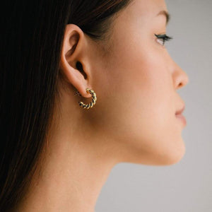 Earrings Dawson Hoop  - Gold