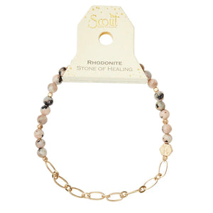 Bracelet Mini Stone With Chain