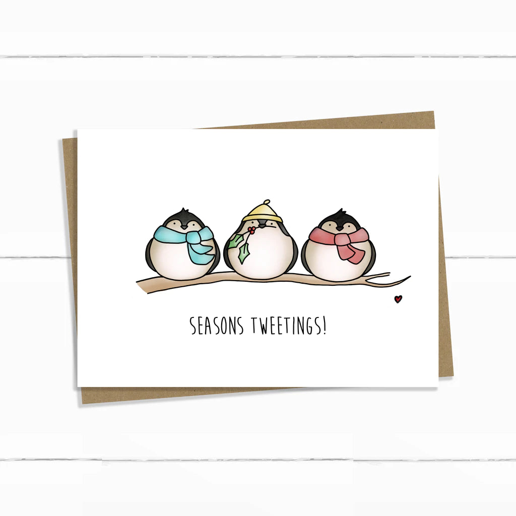 Seasons Tweetings Christmas Card
