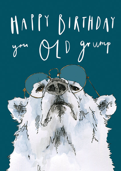 Card Birthday Old Grump