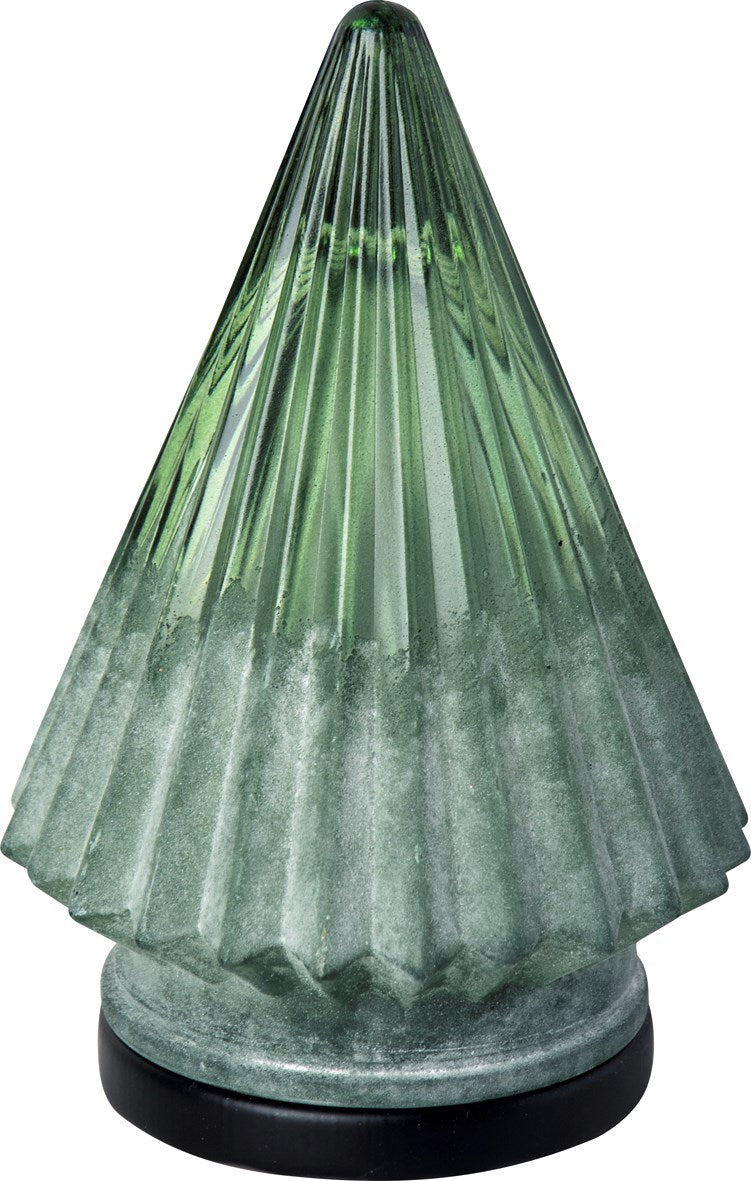 Tree Table Top Glass Green