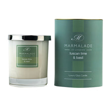 Load image into Gallery viewer, Candle Marmalade Of London Candles Tuscan Lime and Basil
