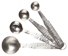 Load image into Gallery viewer, Measuring Spoons Hammered - Set of 4
