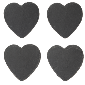 Coasters Slate Hearts