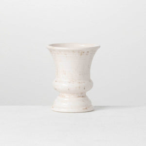 Urn White Ceramic