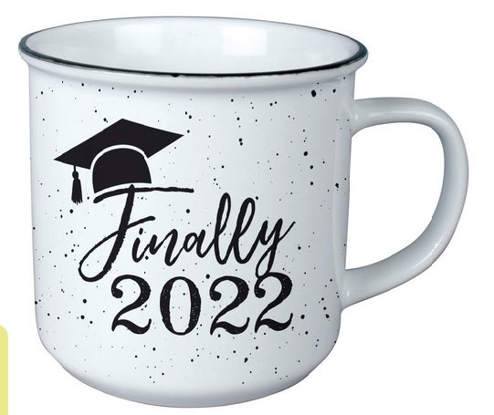 Finally 2022 Grad -Vintage Coffee Mug