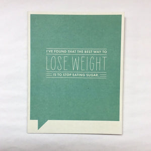 Card Everyday LOSE WEIGHT