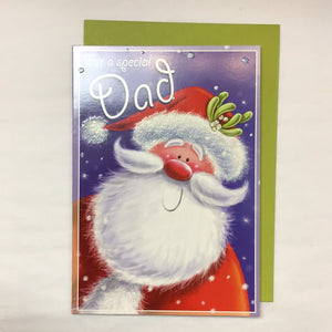 Santa Dad Christmas Card