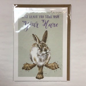 Card Birthday At Least You Still Have Your Hare