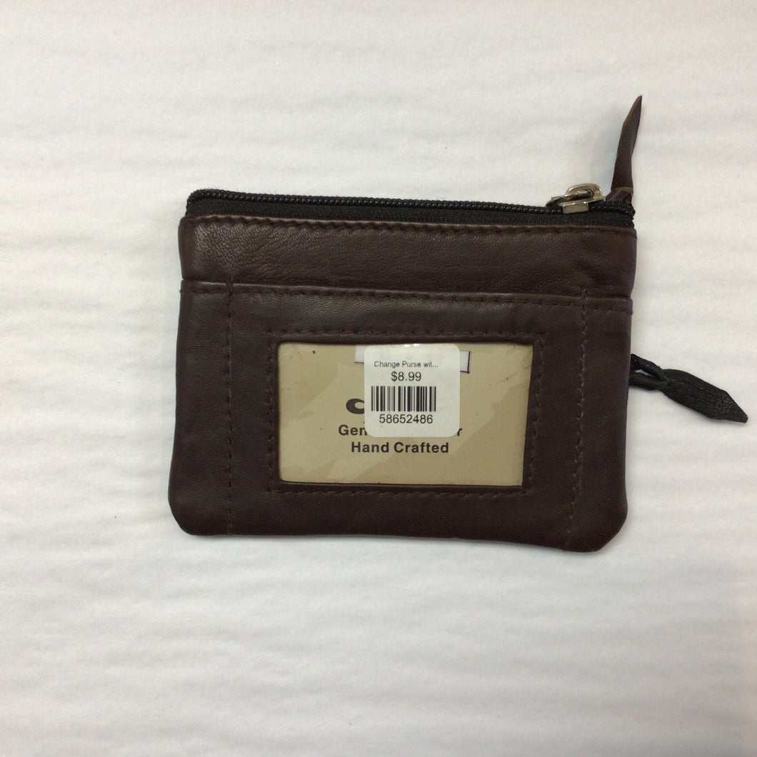 Change Purse with Credit Card Holder- Assorted