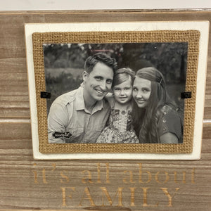 It's All About Family Frame