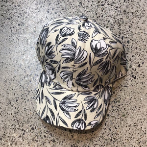 Floral Printed Baseball Hat Ladies