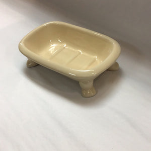 Soap Dish Ivory Bathtub