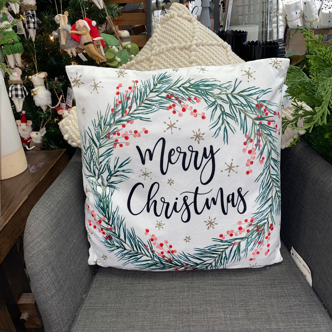 Merry Christmas Decor Pillow - Christmas