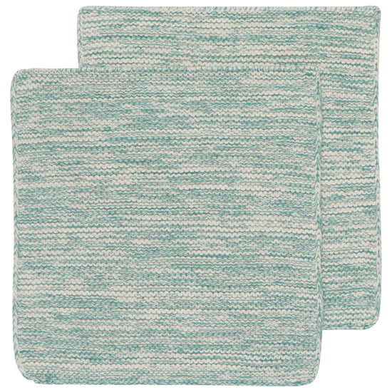 Lagoon Knit Dishcloths Set of 2